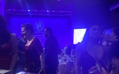Chatting with the Helen Hayes crowd!